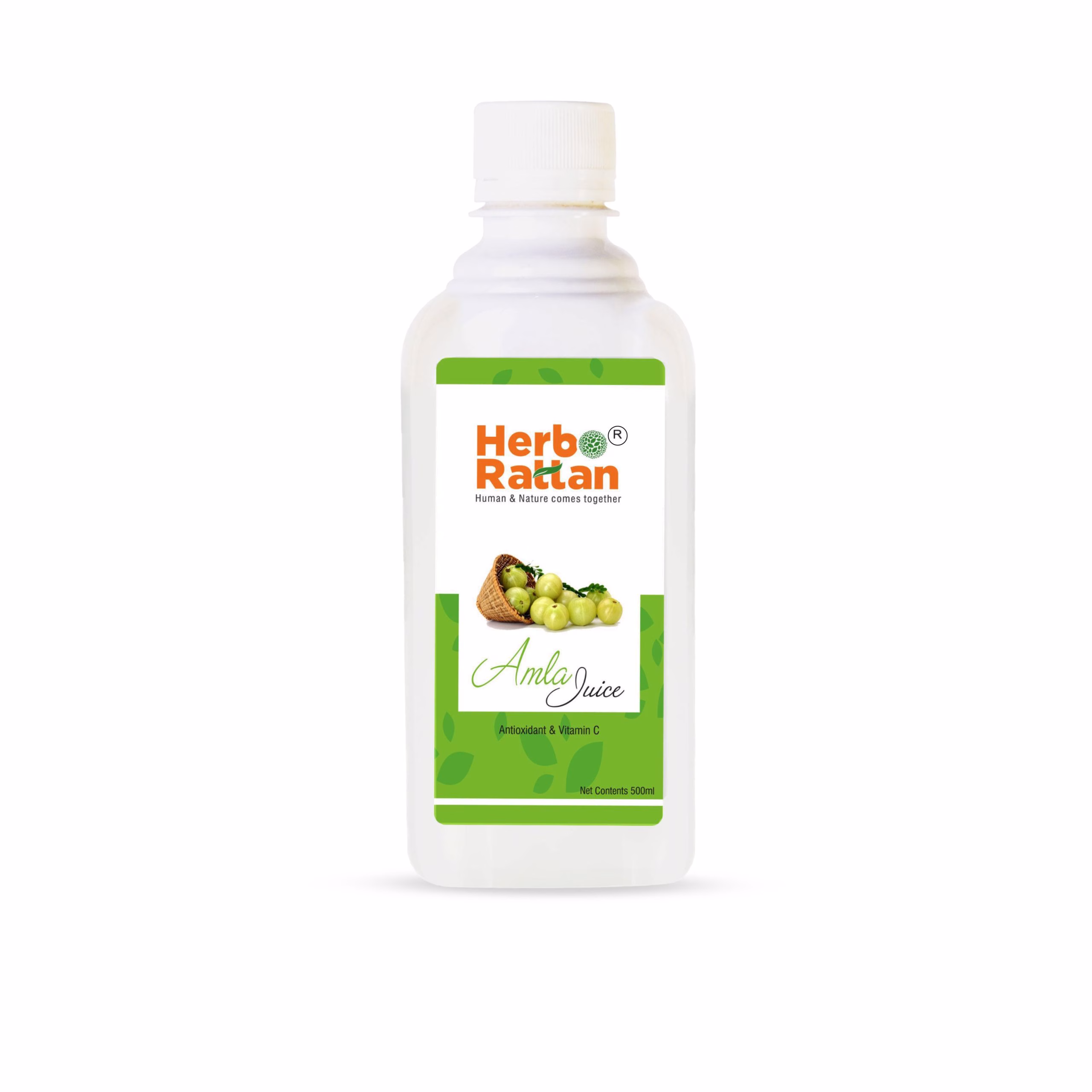 Herbo Rattan Amla Juice 500ml – Packed with Vitamin C for Health Benefits