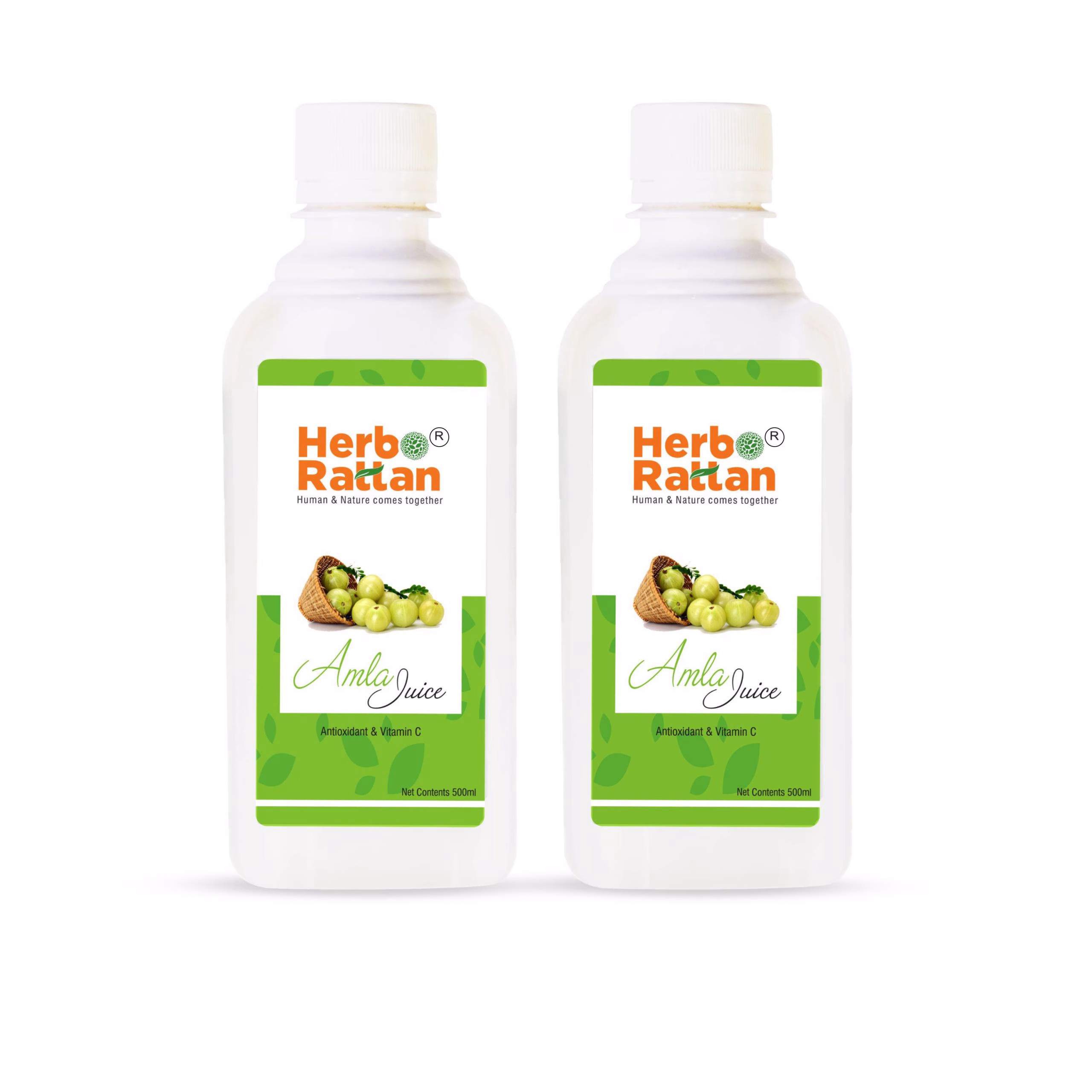 Herbo Rattan Amla Juice 500ml Pack of 2 – Boost Immunity Naturally