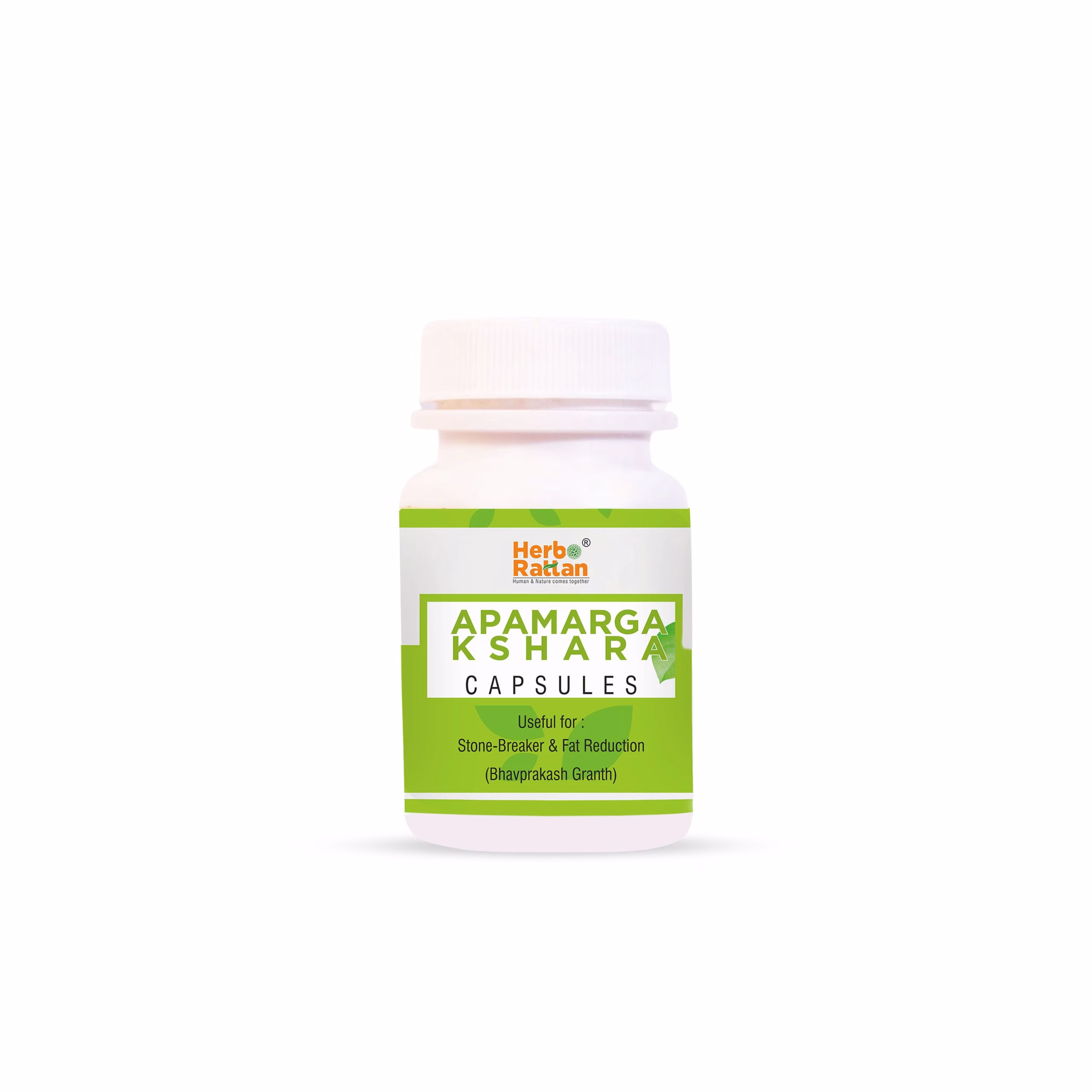 Herbo Rattan Apamarga Kshara Capsules 60 – Promotes Digestive Health and Detoxification