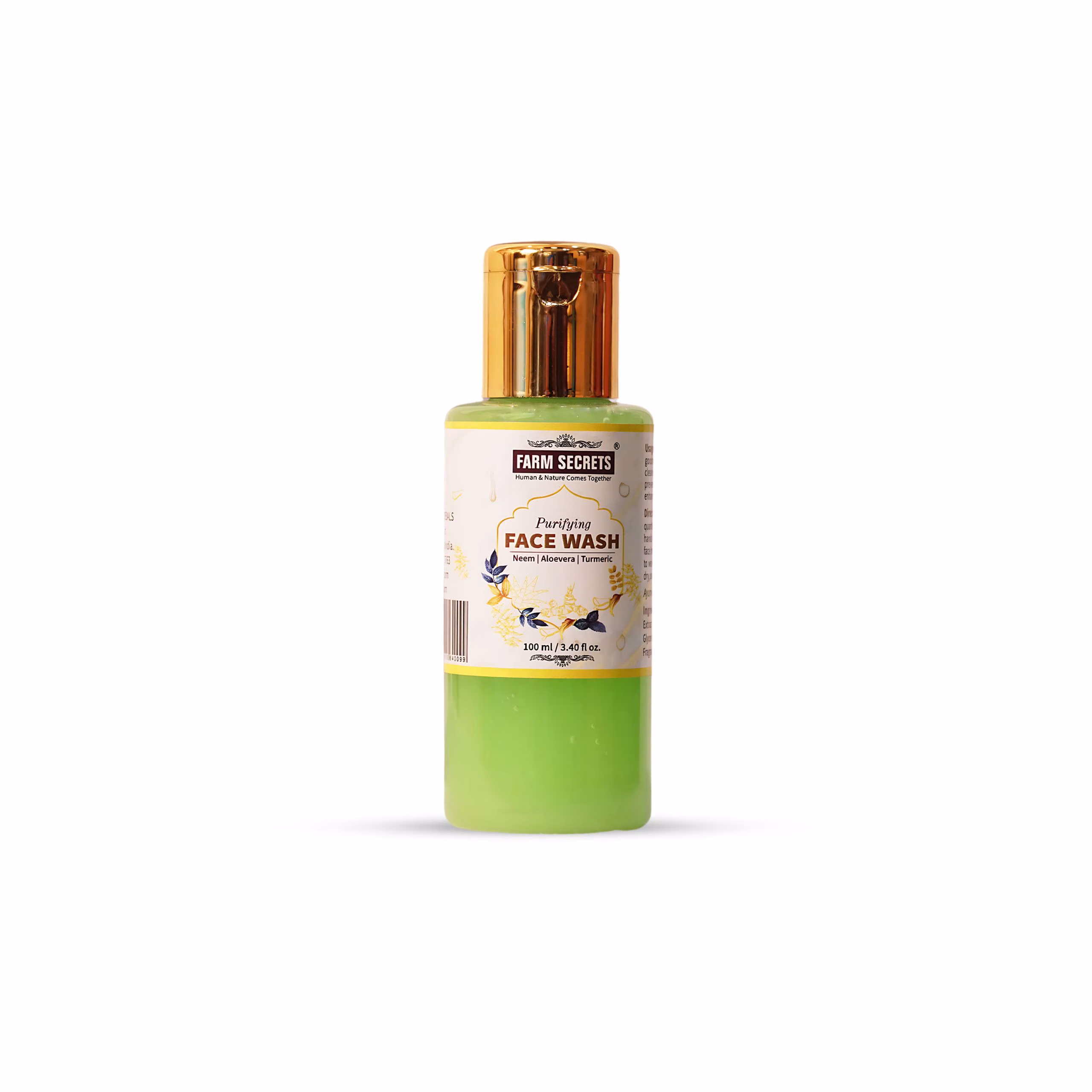 Farm Secrets Purifying Face Wash 100ml – Herbal face wash for clear and radiant skin