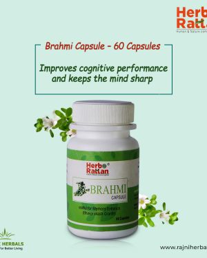 Herbo Rattan Brahmi Capsule – 60 Capsules (Pack of 2)