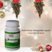 Herbo Rattan Ashwagandha Capsule – 60 Capsules + Ayush Kwath – 100gm