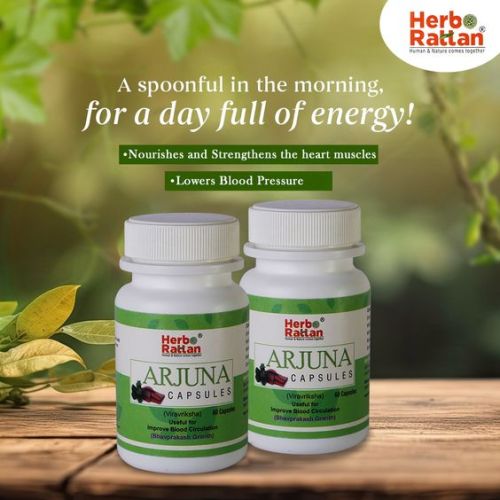 Herbo Rattan Arjuna Capsule – 60 Capsules (Pack of 2)