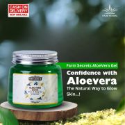 Farm Secrets AloeVera Face and Body Gel (220gm) + Body Lotion (100ml)