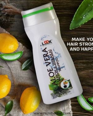 Look 18 Aloe Vera, Lemon & Shikakai Shampoo – 200ml