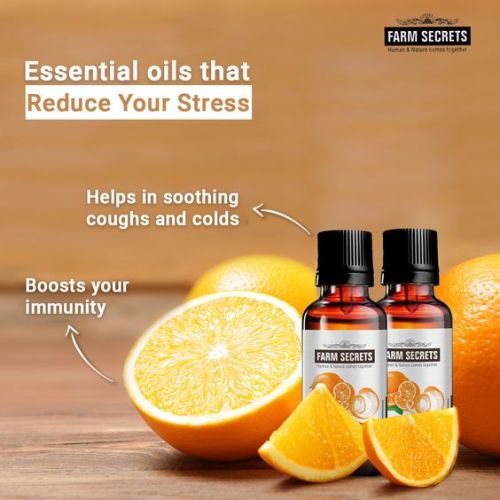 Farm Secrets Orange Peel Oil -15ml (Pack of 2)