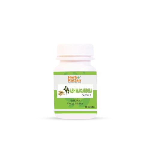 Herbo Rattan Ashwagandha Capsule – 60 Capsules