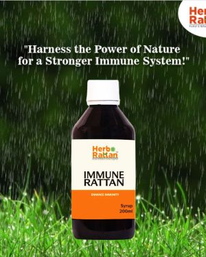 Herbo Rattan Immune Rattan Syrup – 200 ml (Pack of 2)