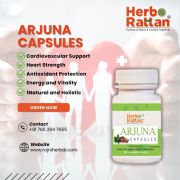 Herbo Rattan Arjuna Capsule – 60 Capsules (Pack of 3)