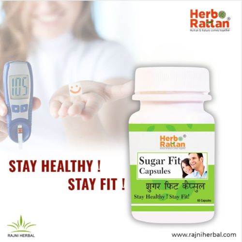 Herbo Rattan Sugar Fit Capsule – 60 Capsules (Pack of 3)