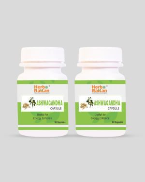 Herbo Rattan Ashwagandha Capsule – 60 Capsules (Pack of 2)