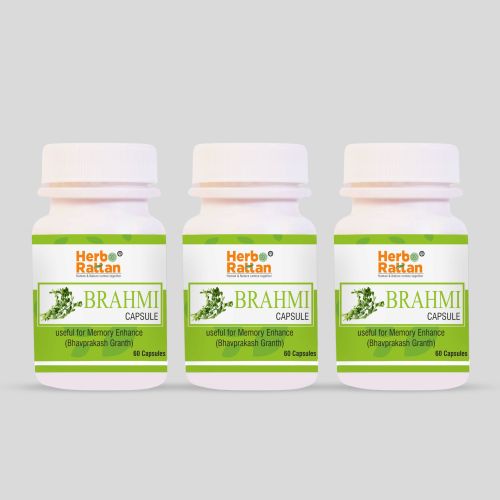 Herbo Rattan Brahmi Capsule – 60 Capsules (Pack of 3)