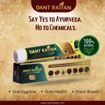 Dant Rattan Ayurvedic SLS Free Toothpaste Pack of 2 – Natural Oral Care