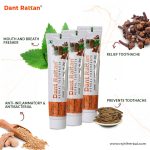 Dant Rattan Herbal Toothpaste Pack of 3 – Natural Ayurvedic Care