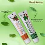 Dant Rattan Herbal and Premium Toothpaste Combo – Complete Oral Care