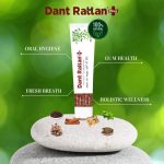 Dant Rattan Plus Herbal Toothpaste – Advanced Ayurvedic Care 100gm