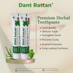 Dant Rattan Premium Herbal Toothpaste Pack of 2 – Ayurvedic Oral Care