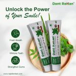 Dant Rattan Premium Herbal Toothpaste Pack of 2 – Ayurvedic Oral Care