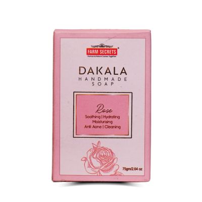 Farm Secrets Dakala Handmade Herbal Rose Soap  – 75gm