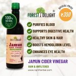 Forest Delight Jamun Cider Vinegar – Pack of 2 for Balanced Health