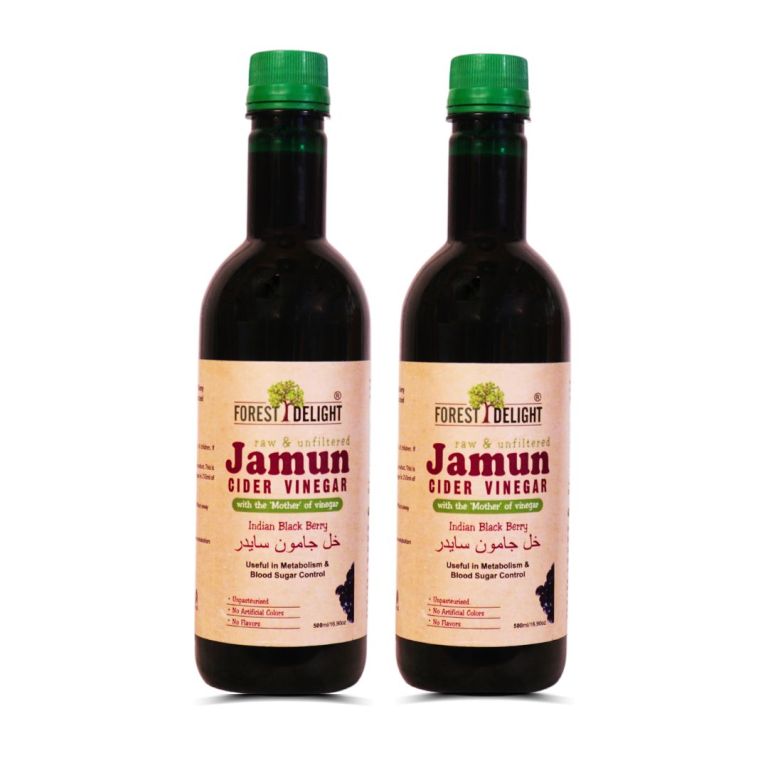 Forest Delight Jamun Cider Vinegar (Pack Of 2)