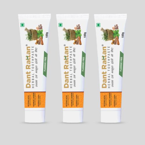 Dant Rattan Herbal Toothpaste -100gm (Pack of 3)