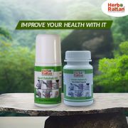 Herbo Rattan Dard Rakshak Oil – 50ml + Dard Rakshak Pain Relief Capsule – 60 Capsules