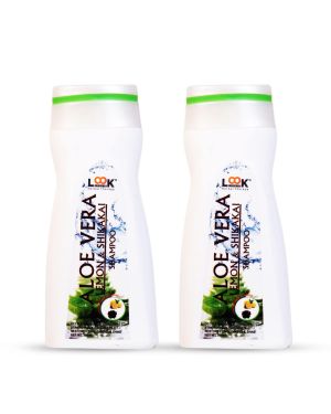 Look 18 Aloe Vera, Lemon & Shikakai Shampoo -200ml (Pack of 2)