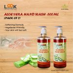 Look 18 Aloe Vera Hand Wash 500ml – Herbal Cleanser