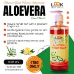 Look 18 Aloe Vera Hand Wash 500ml Pack of 4 – Gentle and Hydrating