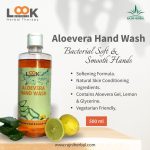 Look 18 Aloe Vera Hand Wash 500ml Pack of 4 – Gentle and Hydrating