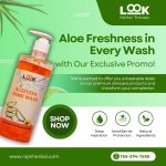 Look 18 Aloe Vera Hand Wash 500ml – Herbal Cleanser