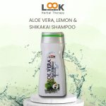 Look 18 Aloe Vera Lemon Shikakai Shampoo – Pack of 3 for Natural Hair Care