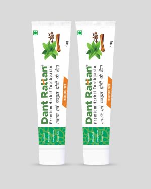 Dant Rattan Premium Herbal Toothpaste -100gm (Pack of 2)