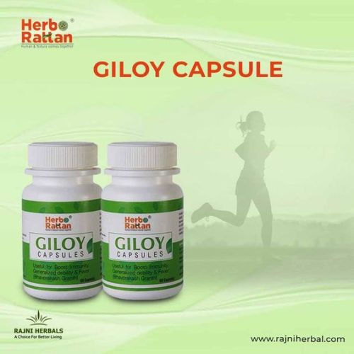 Herbo Rattan Giloy Capsule – 60 capsules (Pack of 2)