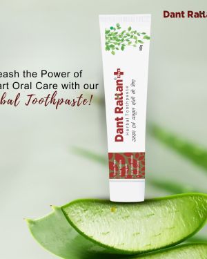 Dant Rattan Plus Herbal Toothpaste – 100gm