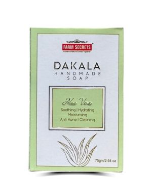 Farm Secrets Dakala Aloe Vera Herbal Handmade Soap – 75gm