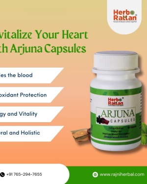 Herbo Rattan Arjuna Capsule – 60 Capsules