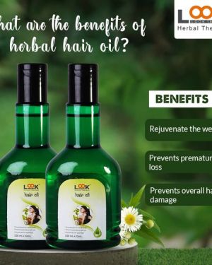 Look 18 Hair Oil -100ml+20ml (Pack of 2)