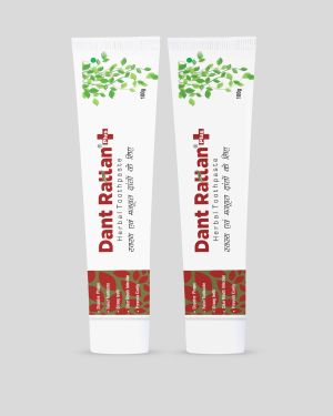 Dant Rattan Plus Herbal Toothpaste -100gm (Pack of 2)