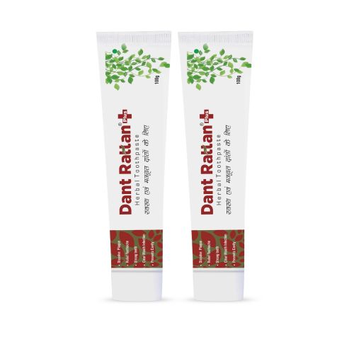 Dant Rattan Plus Herbal Toothpaste -100gm (Pack of 2)