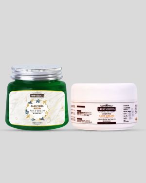 Farm Secrets AloeVera Face and Body Gel (220gm) + Soothing Face Cream (100ml)