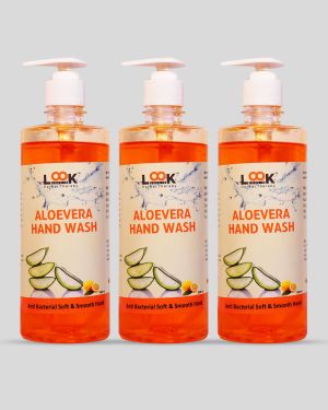 Look 18 Aloe Vera Hand Wash -500ml (Pack of 3)