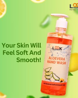 Look 18 Aloe Vera Hand Wash – 500ml