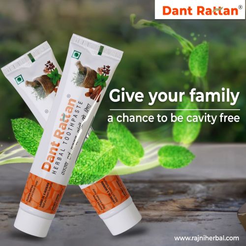 Dant Rattan Herbal Toothpaste -100gm (Pack of 2)