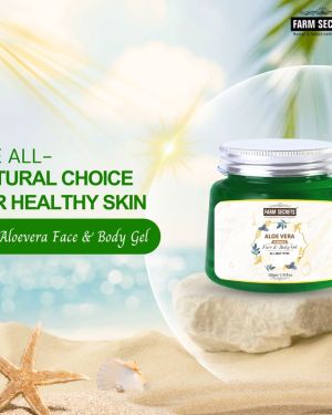 Farm Secrets AloeVera Face and Body Gel – 220gm