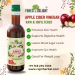 Forest Delight Raw Apple Cider Vinegar – Pure and Unfiltered Wellness