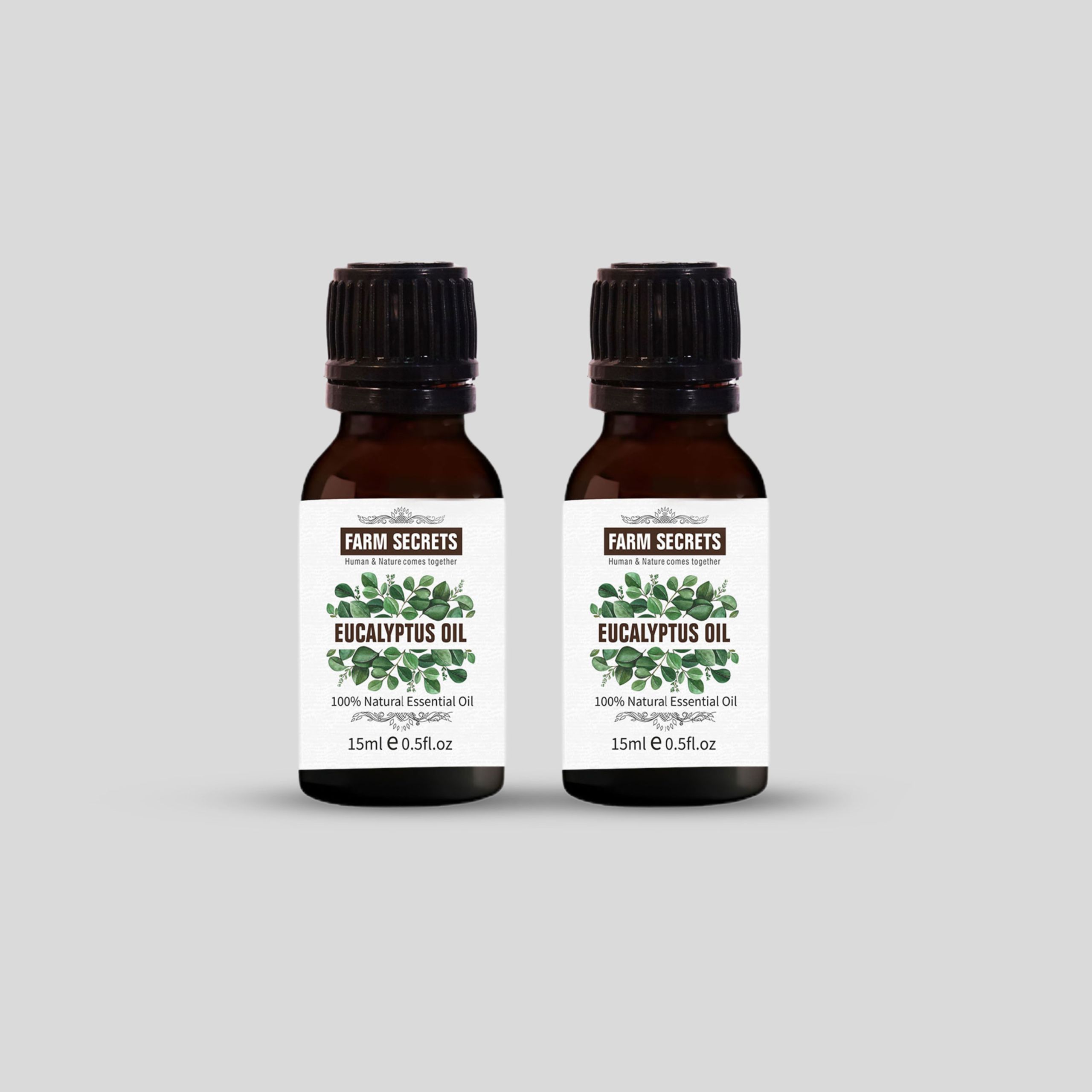 Farm Secrets Eucalyptus Oil 15ml Pack of 2 – Natural Essential Oil