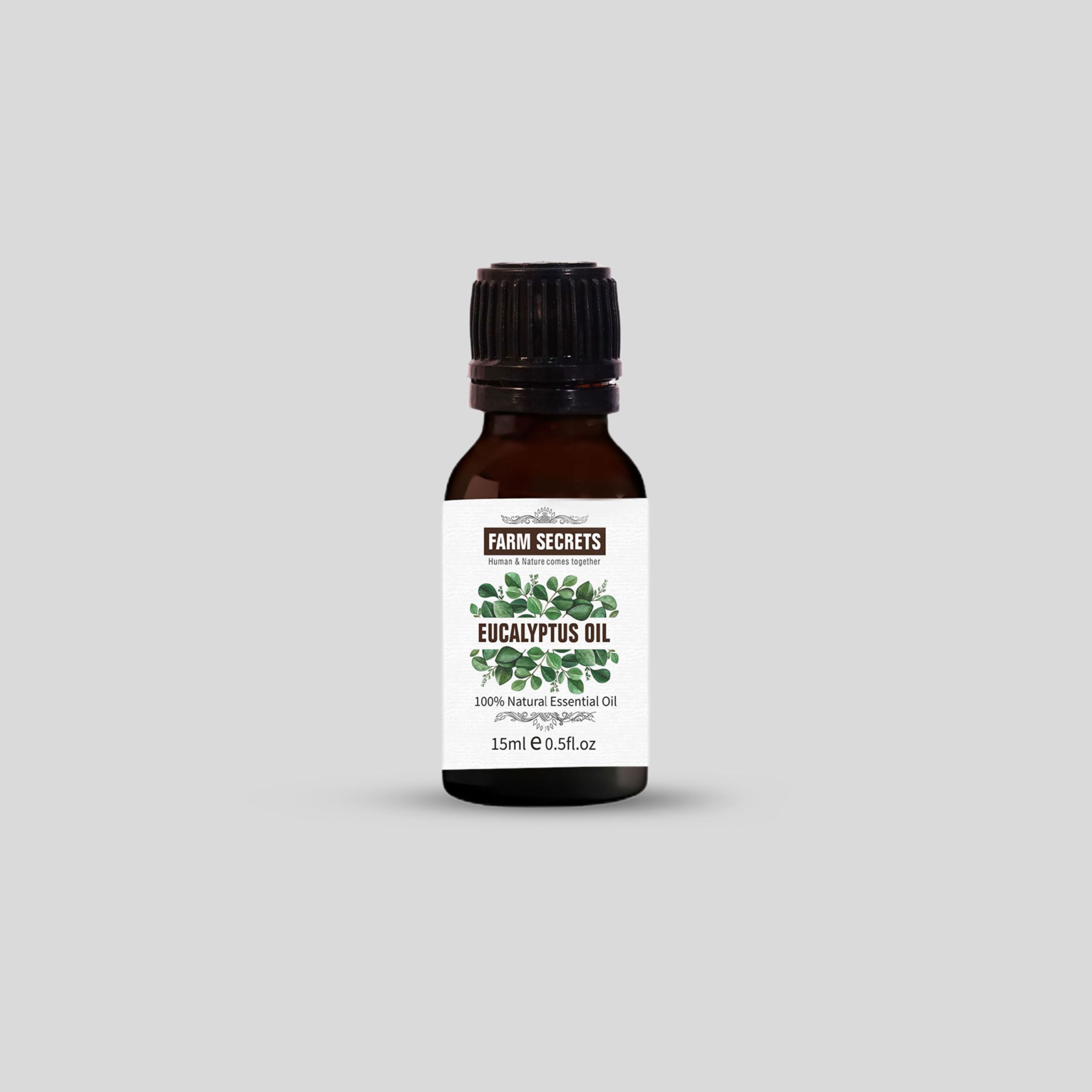 Farm Secrets Eucalyptus Oil 15ml bottle – Natural Herbal Essential Oil