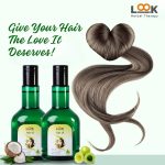 Look 18 Hair Oil – Pack of 2 for Stronger, Shinier Hair